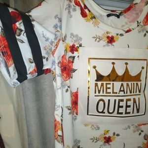 Cute Melanin Queen blouse